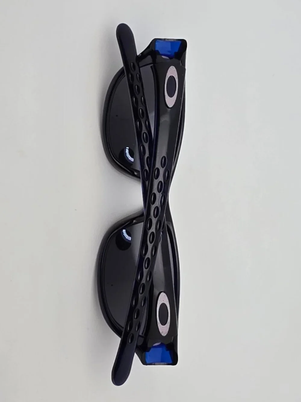 Oakley 03-123 Fives Gen 1.0 Dark Crystal Blue Frame Black Iridium Sunglasses